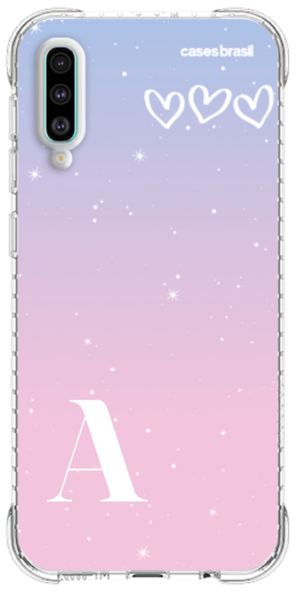 Capinha para Celular Degradê com Sua Inicial