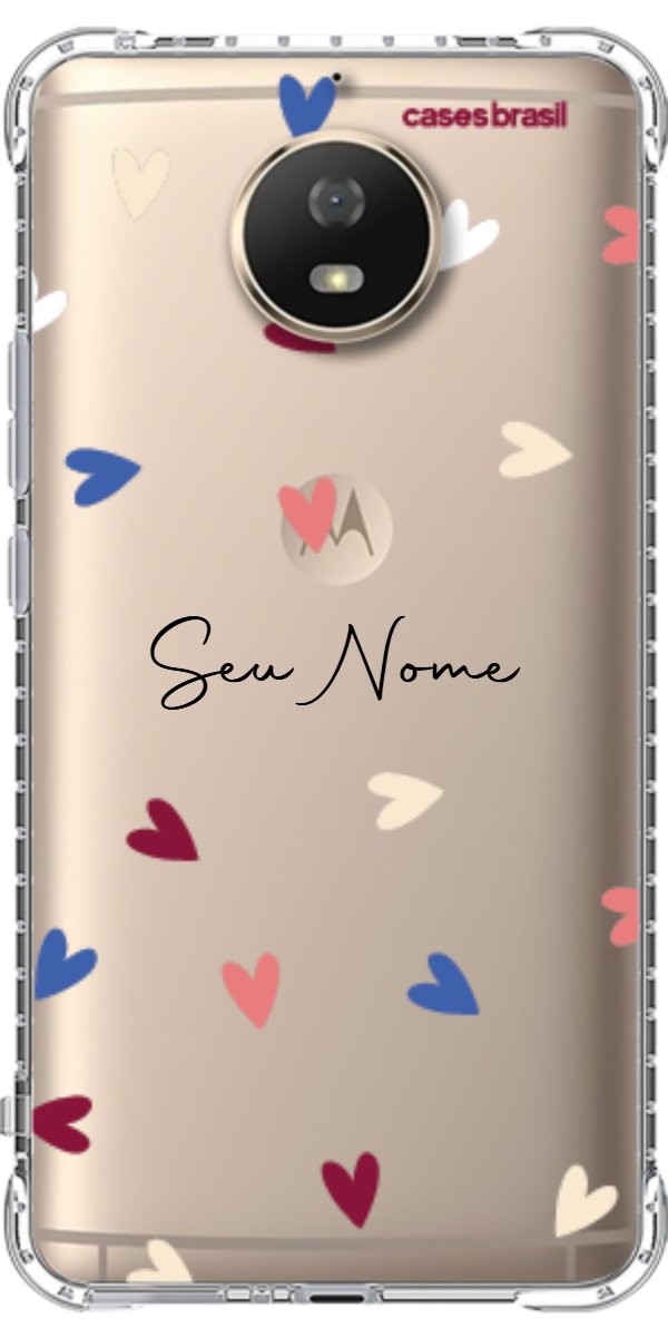 Capinha para Celular Corações Coloridos
