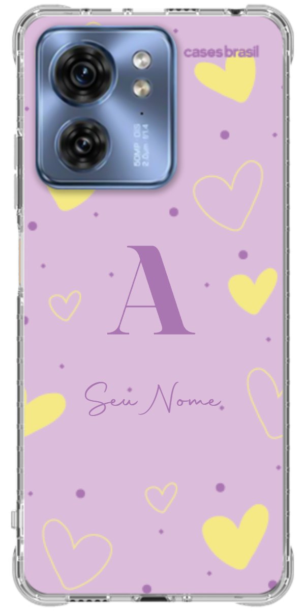 Capinha para Celular Corações Candy Color