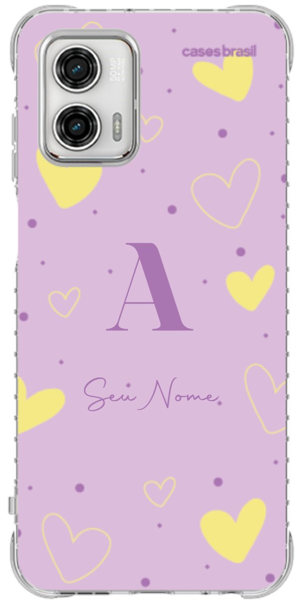 Capinha para Celular Corações Candy Color