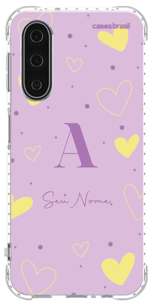 Capinha para Celular Corações Candy Color