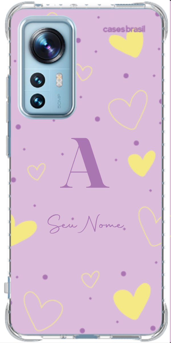 Capinha para Celular Corações Candy Color
