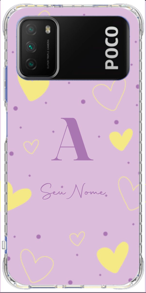 Capinha para Celular Corações Candy Color