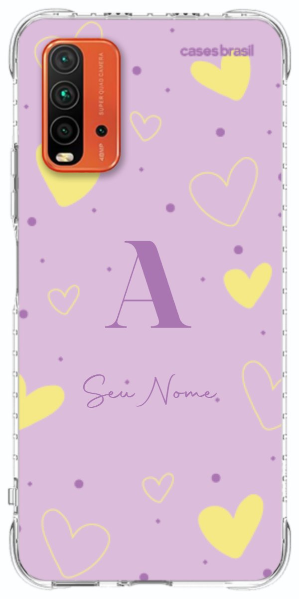 Capinha para Celular Corações Candy Color