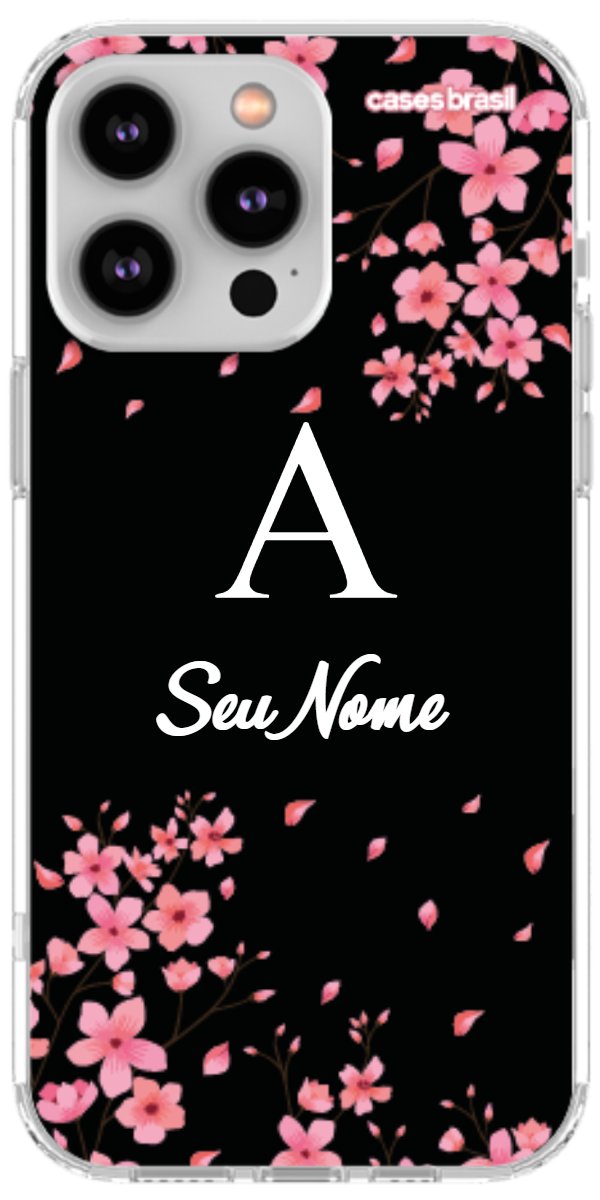 Capinha para Celular Flores de Cerejeira