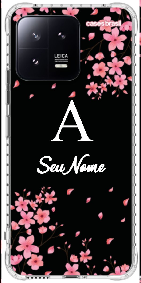 Capinha para Celular Flores de Cerejeira