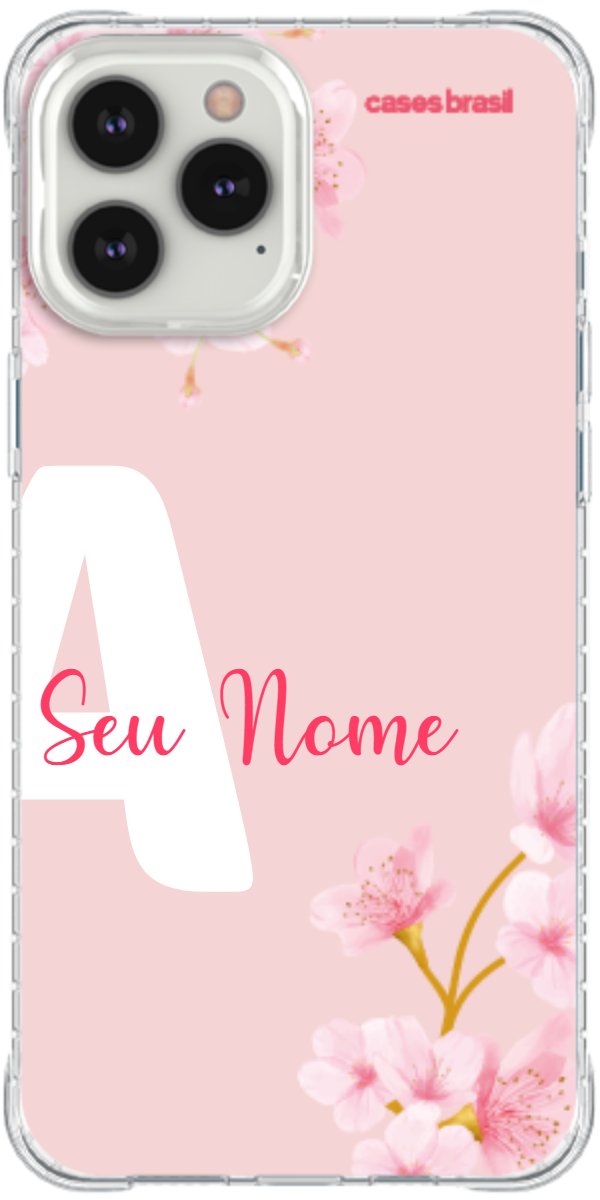 Capinha para Celular Cerejeira com Inicial