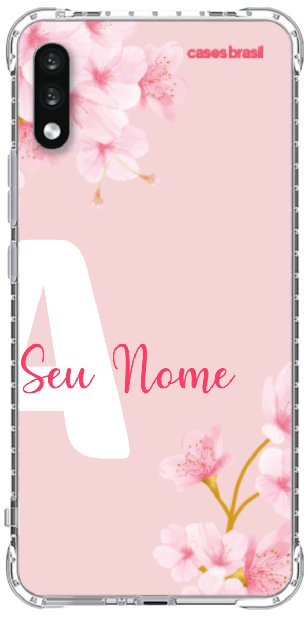 Capinha para Celular Cerejeira com Inicial