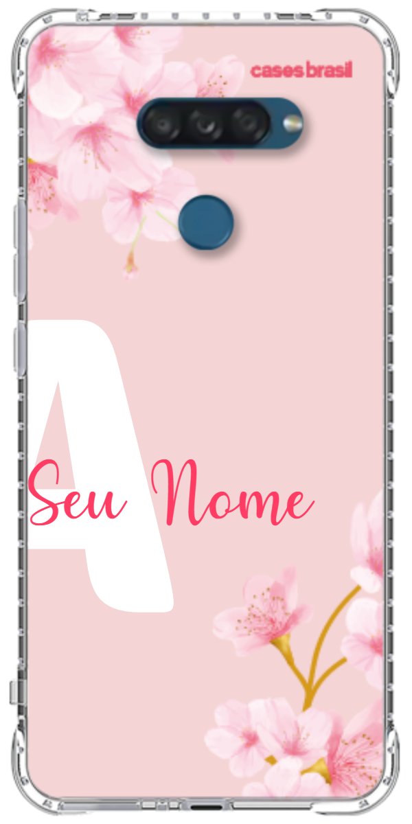 Capinha para Celular Cerejeira com Inicial