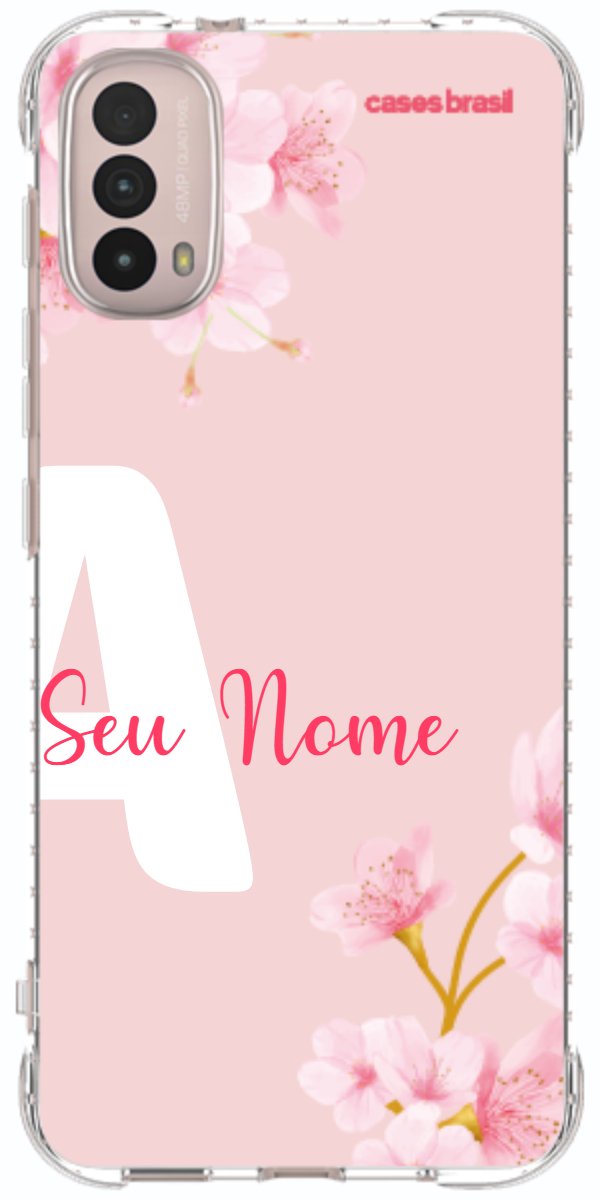 Capinha para Celular Cerejeira com Inicial