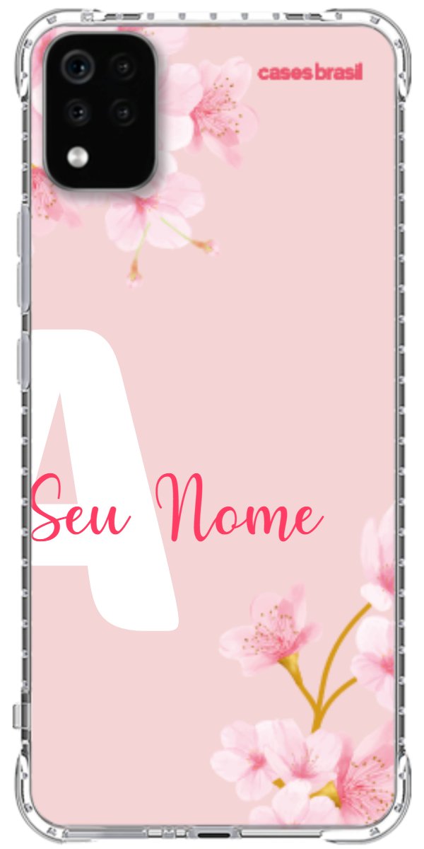 Capinha para Celular Cerejeira com Inicial