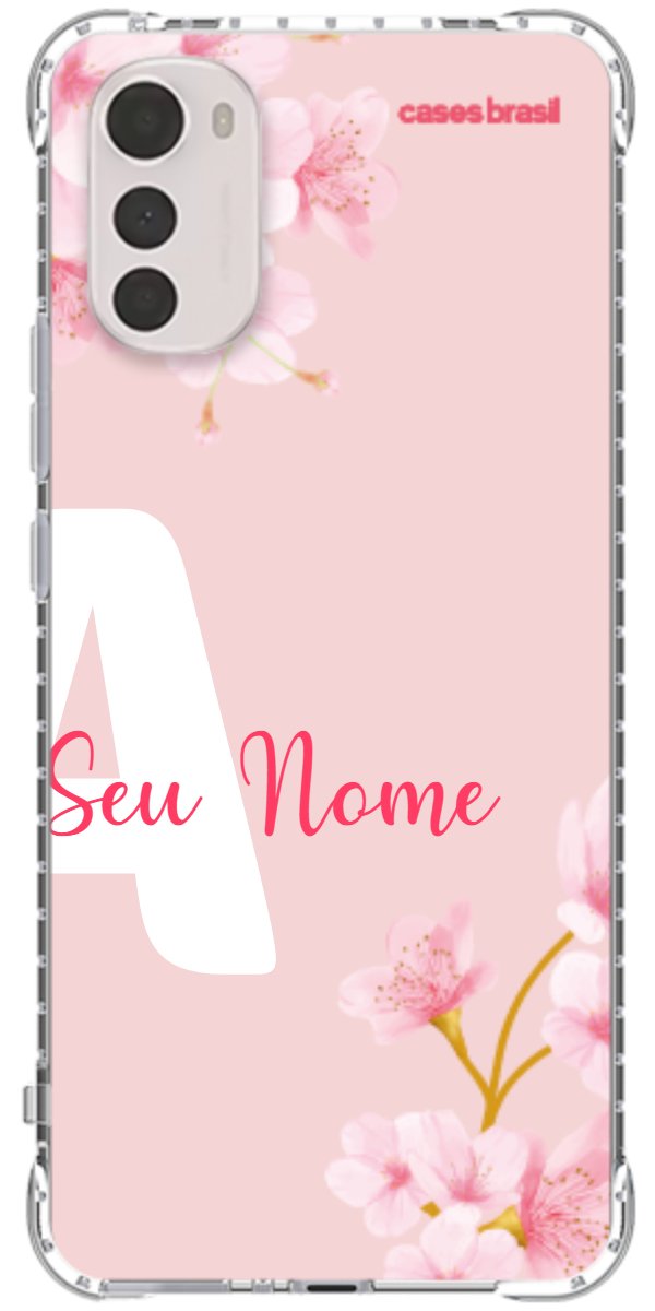 Capinha para Celular Cerejeira com Inicial