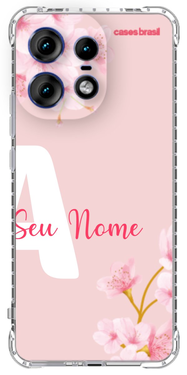 Capinha para Celular Cerejeira com Inicial