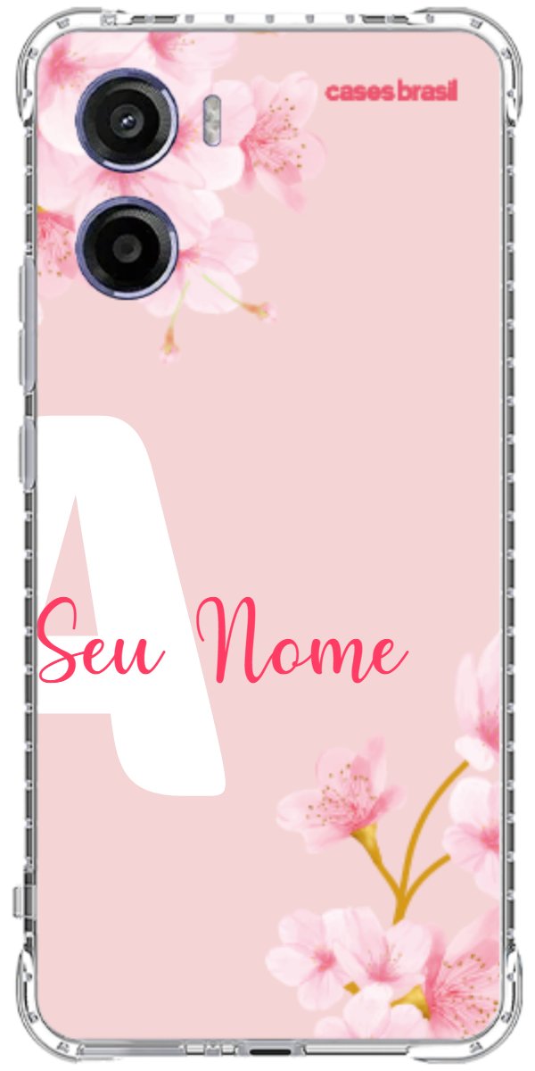 Capinha para Celular Cerejeira com Inicial