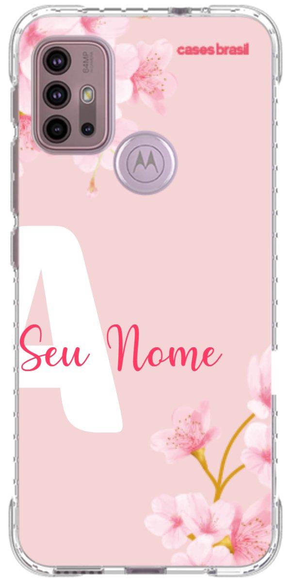 Capinha para Celular Cerejeira com Inicial