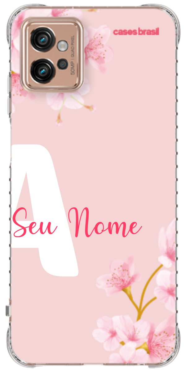 Capinha para Celular Cerejeira com Inicial