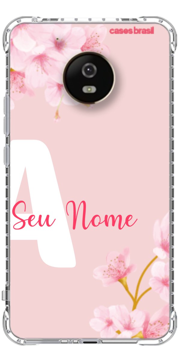 Capinha para Celular Cerejeira com Inicial