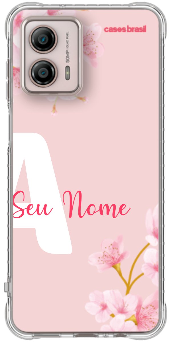 Capinha para Celular Cerejeira com Inicial