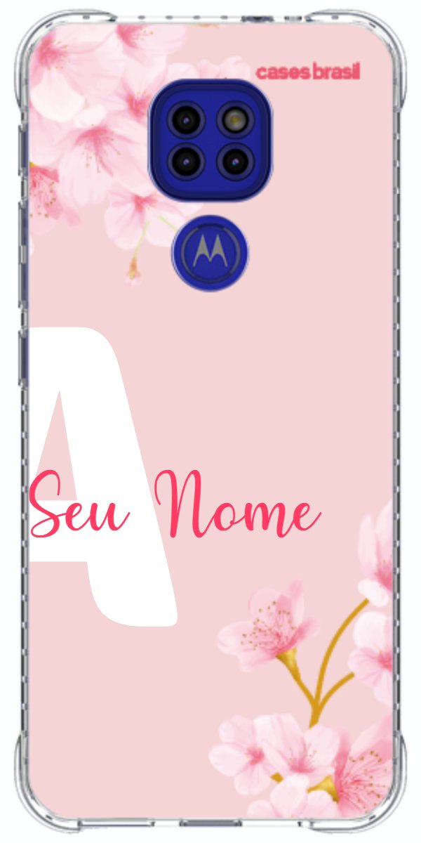 Capinha para Celular Cerejeira com Inicial