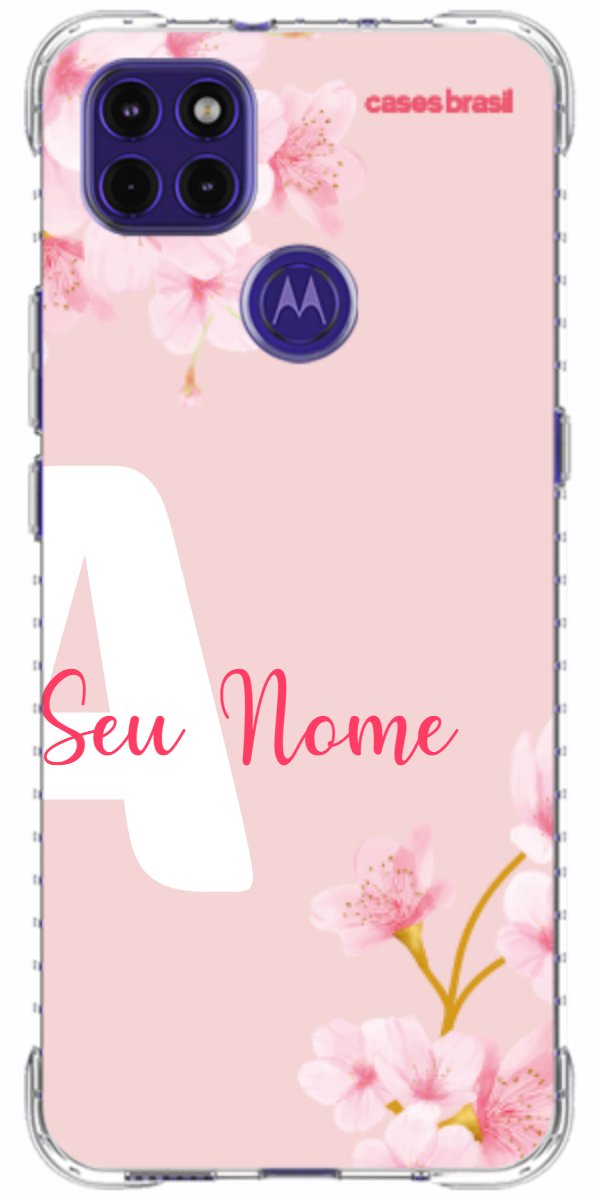 Capinha para Celular Cerejeira com Inicial