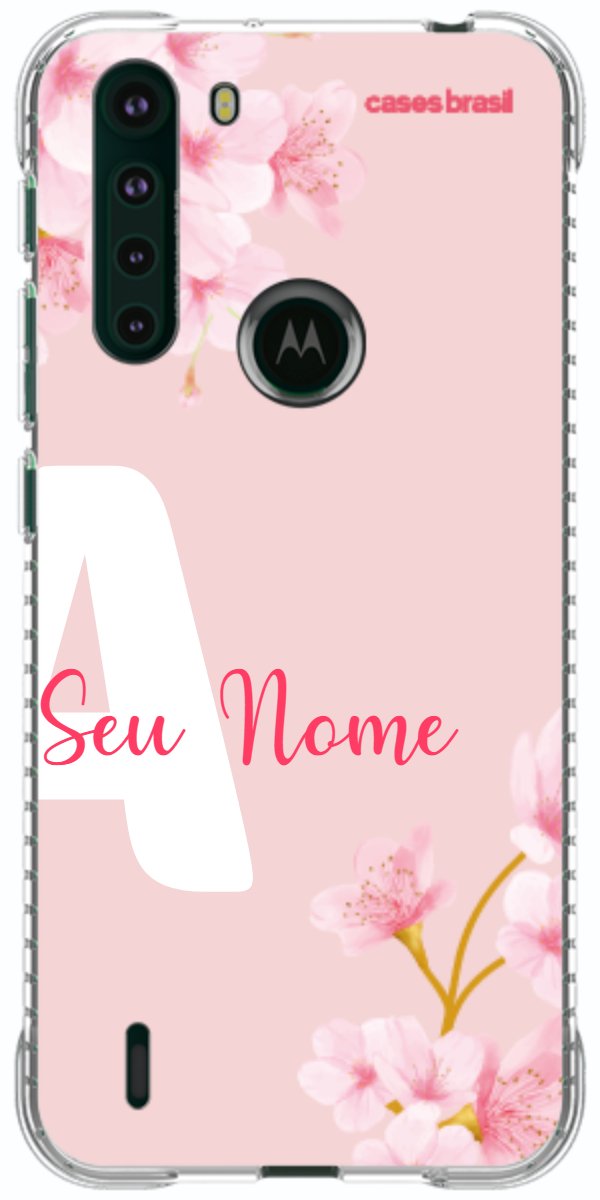 Capinha para Celular Cerejeira com Inicial