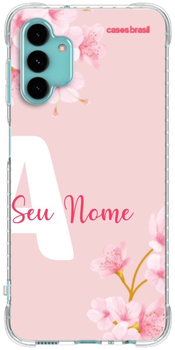 Capinha para Celular Cerejeira com Inicial