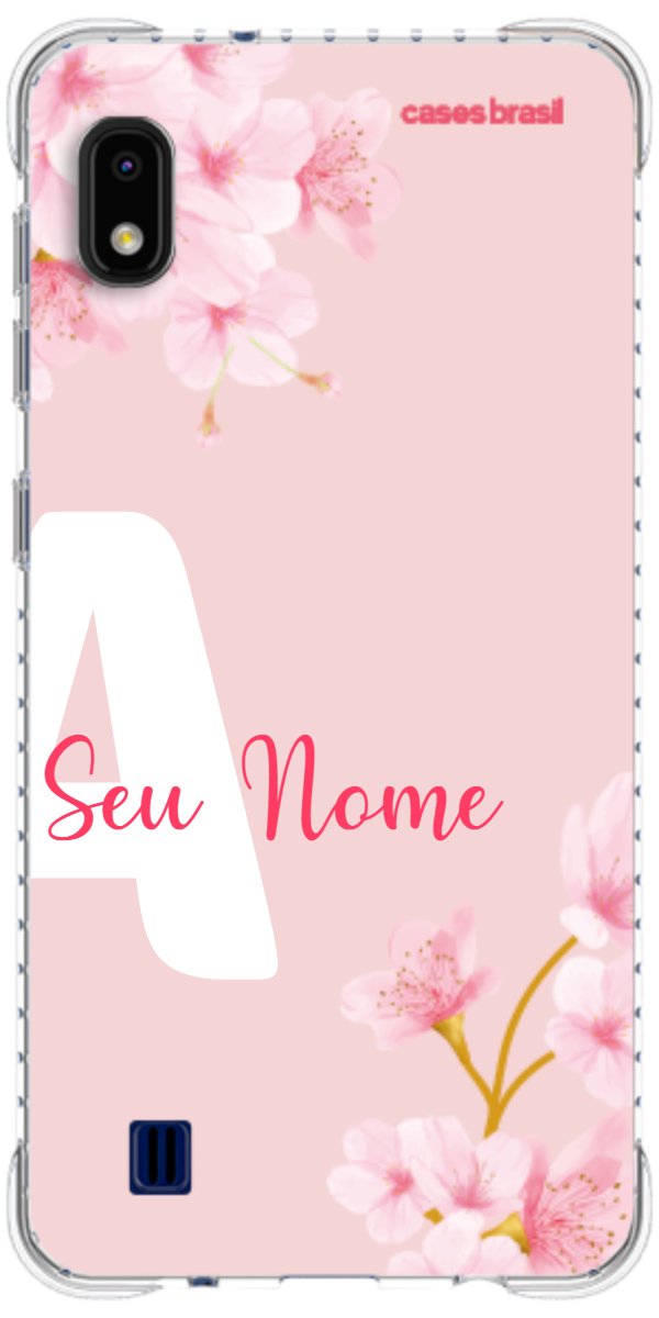 Capinha para Celular Cerejeira com Inicial