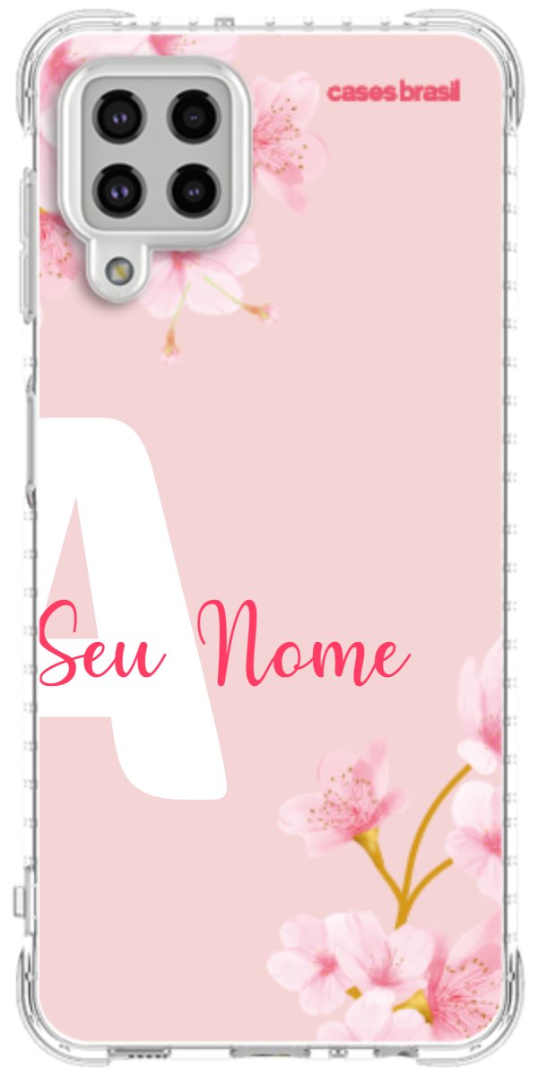 Capinha para Celular Cerejeira com Inicial