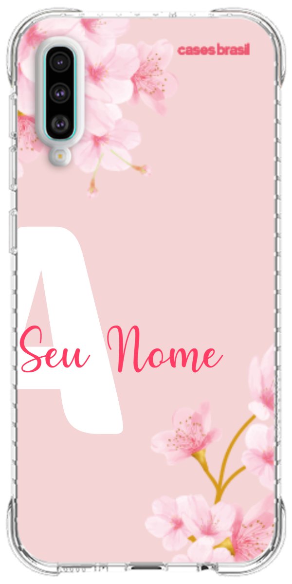Capinha para Celular Cerejeira com Inicial