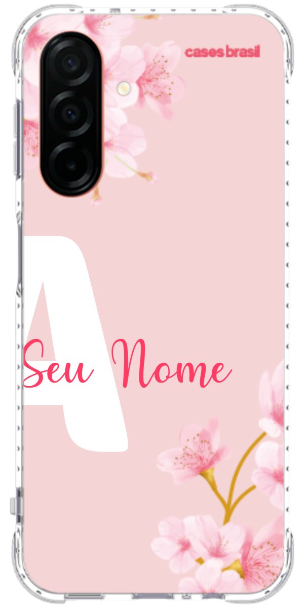 Capinha para Celular Cerejeira com Inicial