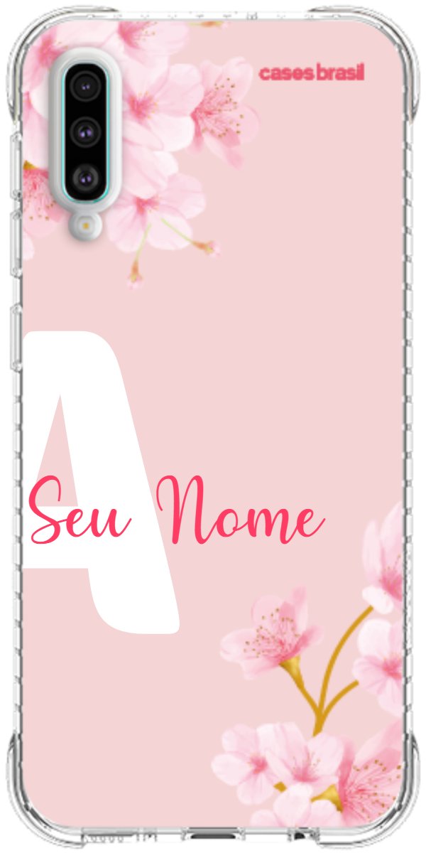 Capinha para Celular Cerejeira com Inicial