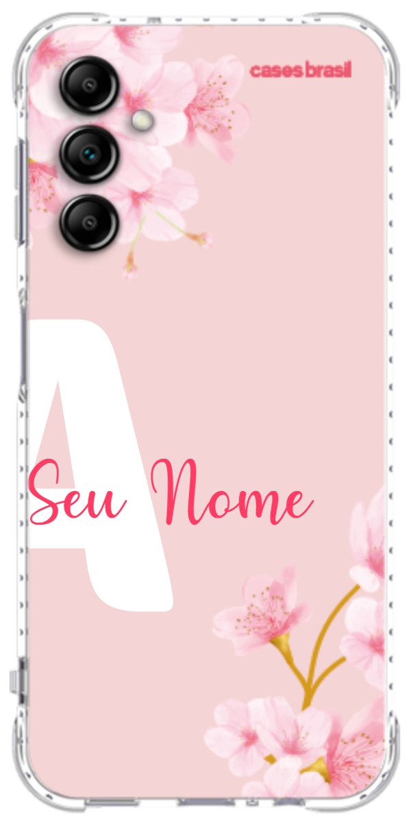 Capinha para Celular Cerejeira com Inicial