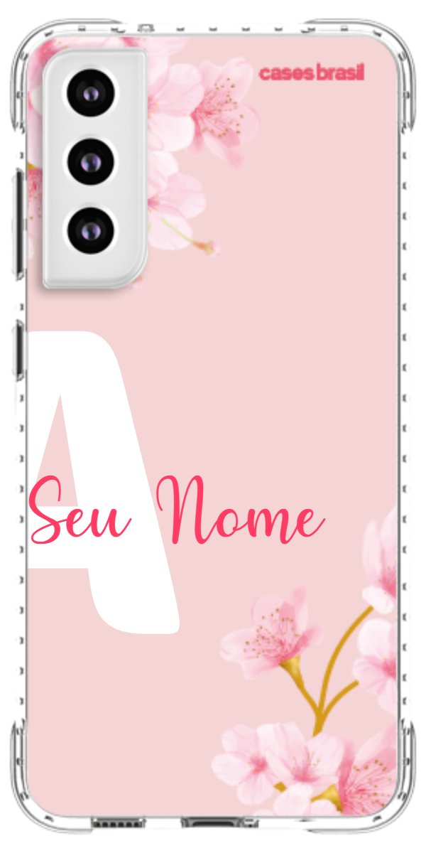 Capinha para Celular Cerejeira com Inicial