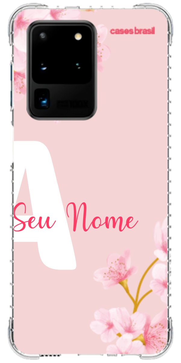 Capinha para Celular Cerejeira com Inicial