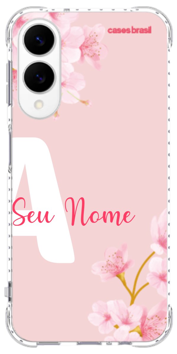 Capinha para Celular Cerejeira com Inicial