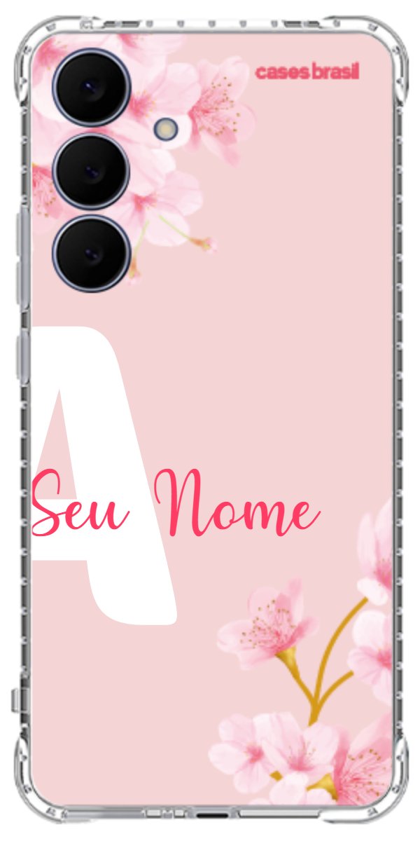 Capinha para Celular Cerejeira com Inicial