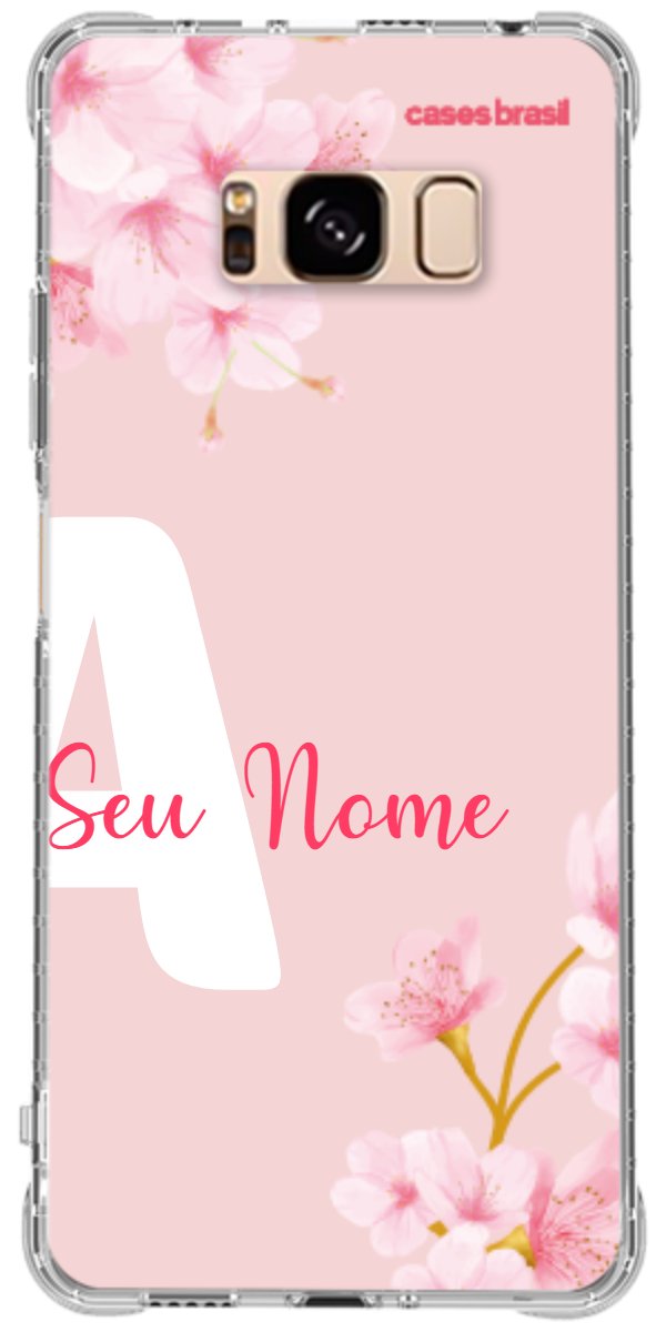 Capinha para Celular Cerejeira com Inicial