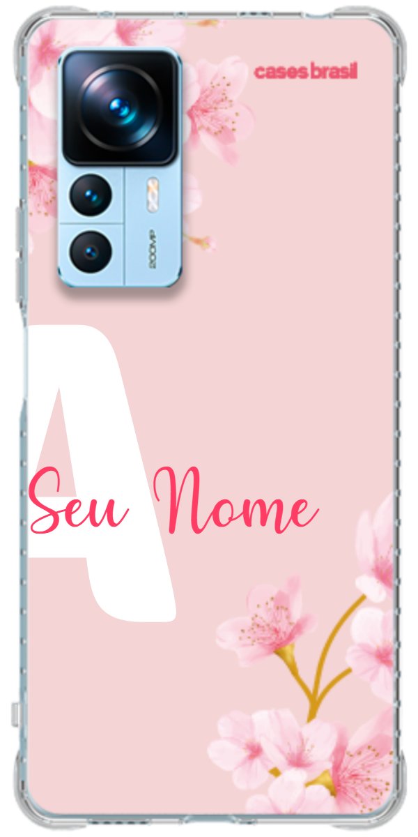 Capinha para Celular Cerejeira com Inicial