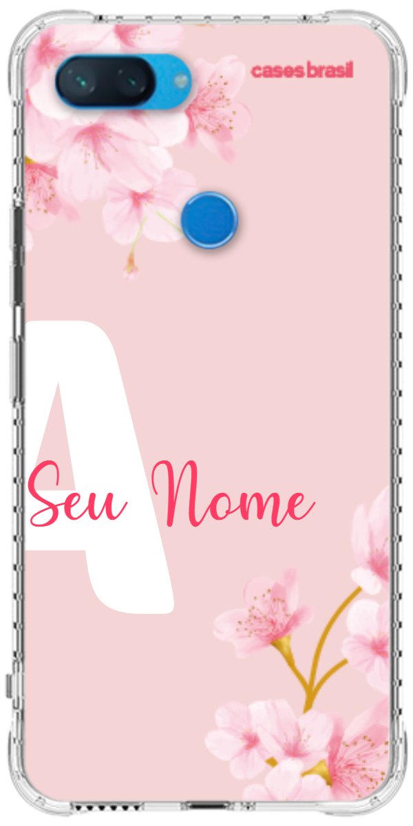 Capinha para Celular Cerejeira com Inicial