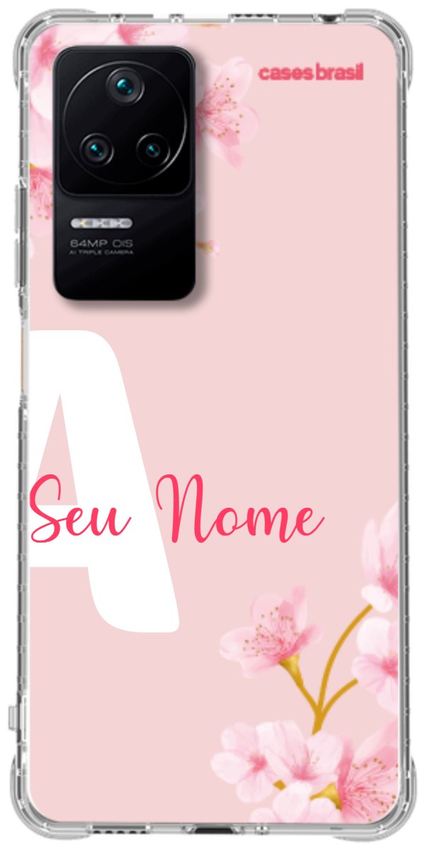 Capinha para Celular Cerejeira com Inicial
