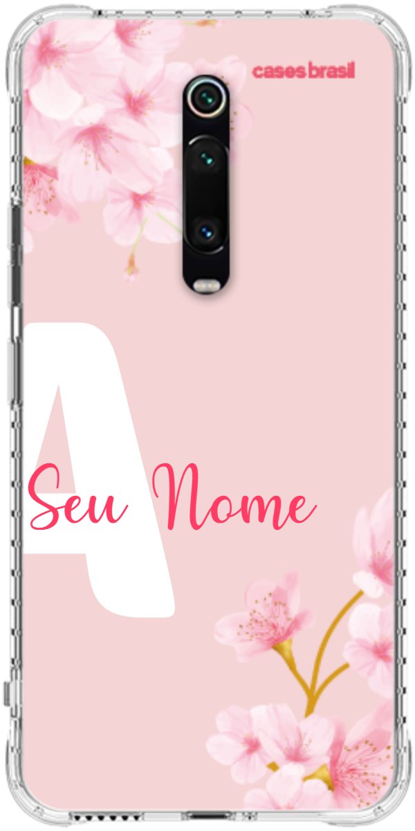 Capinha para Celular Cerejeira com Inicial