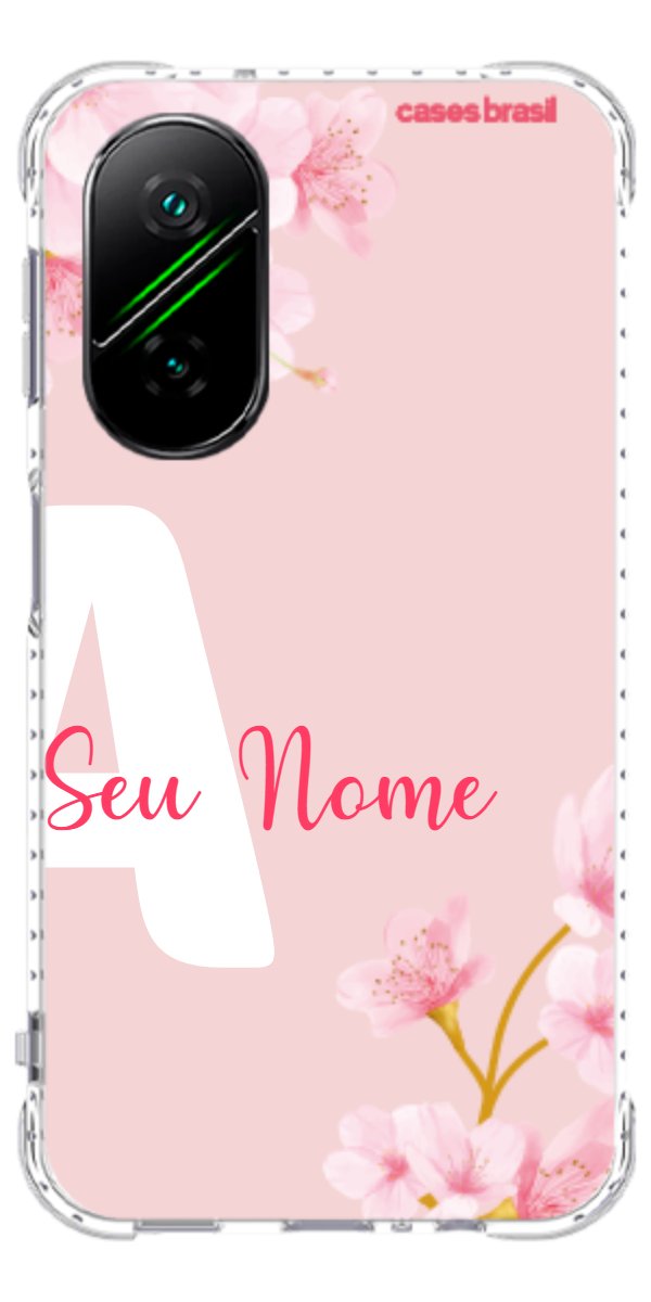 Capinha para Celular Cerejeira com Inicial