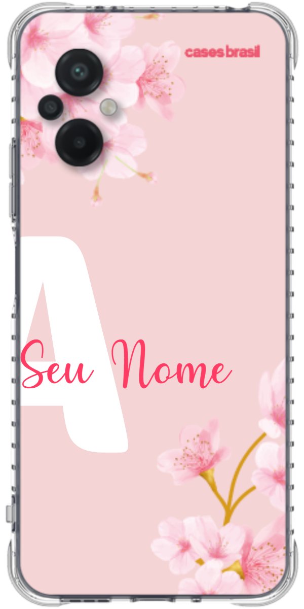 Capinha para Celular Cerejeira com Inicial
