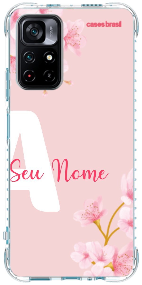 Capinha para Celular Cerejeira com Inicial