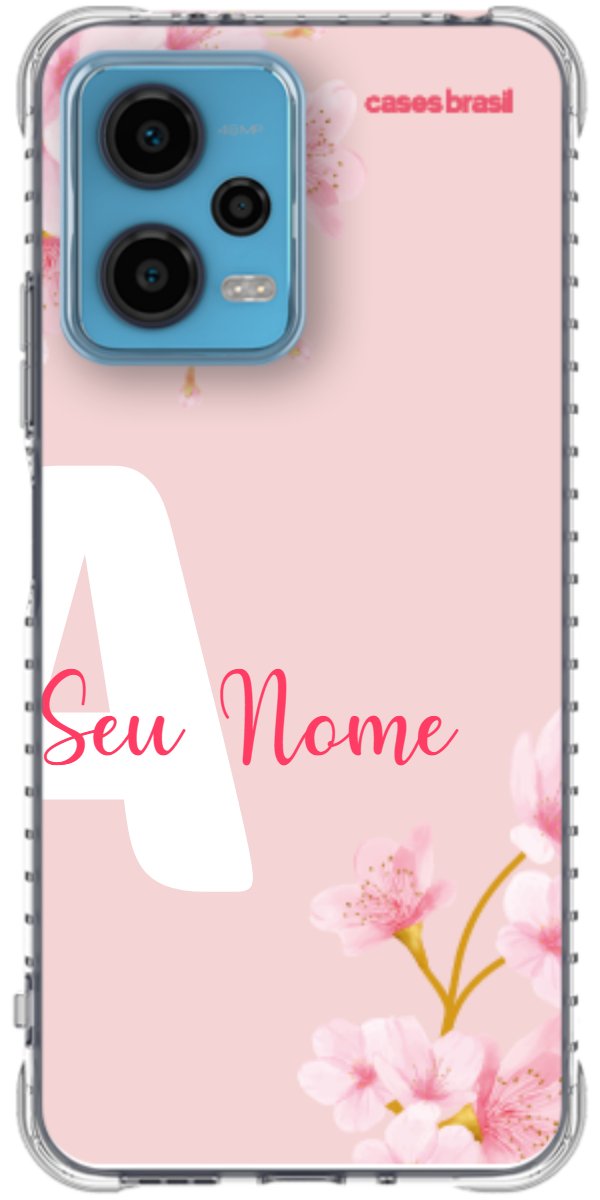 Capinha para Celular Cerejeira com Inicial