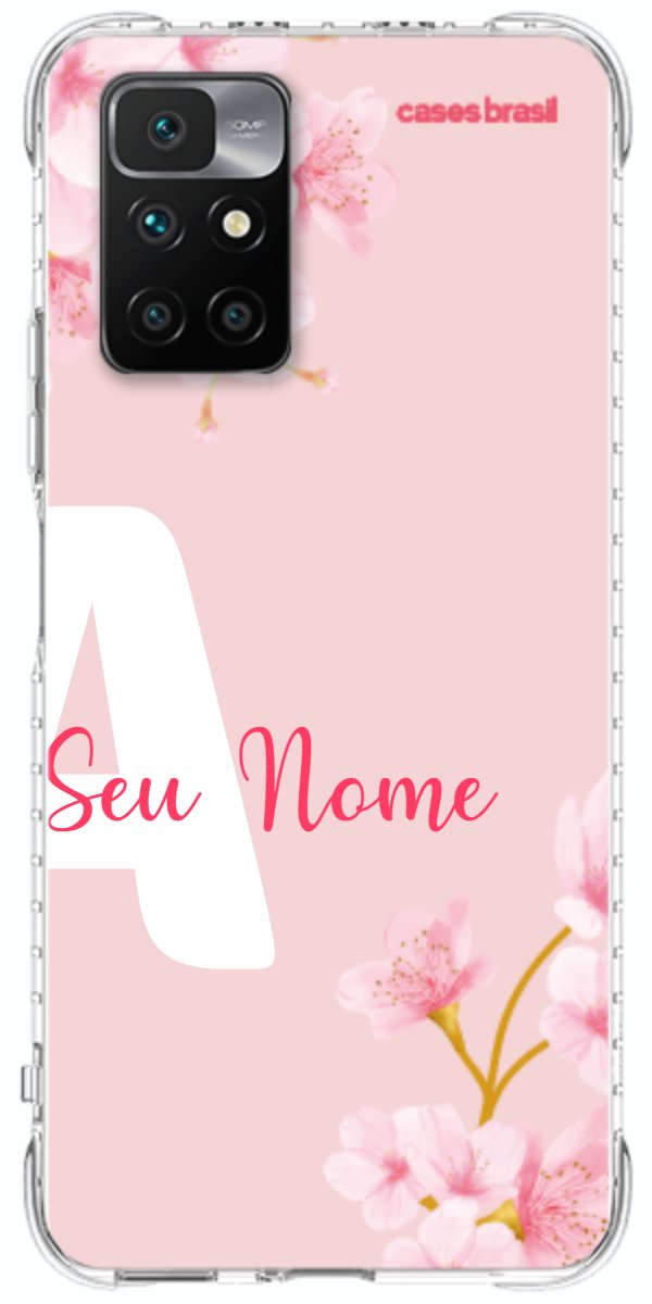 Capinha para Celular Cerejeira com Inicial