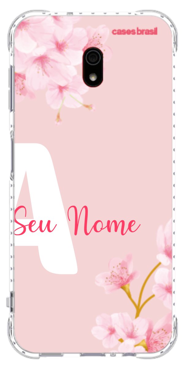 Capinha para Celular Cerejeira com Inicial