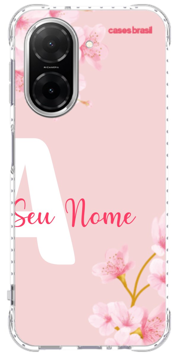 Capinha para Celular Cerejeira com Inicial