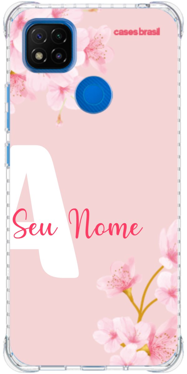 Capinha para Celular Cerejeira com Inicial