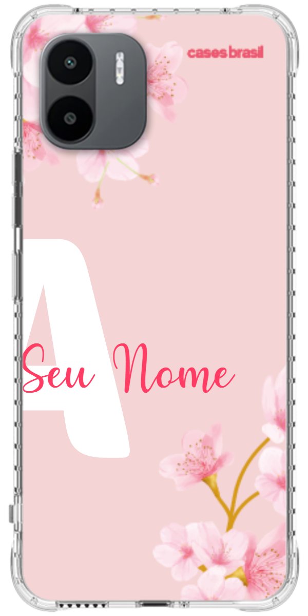 Capinha para Celular Cerejeira com Inicial
